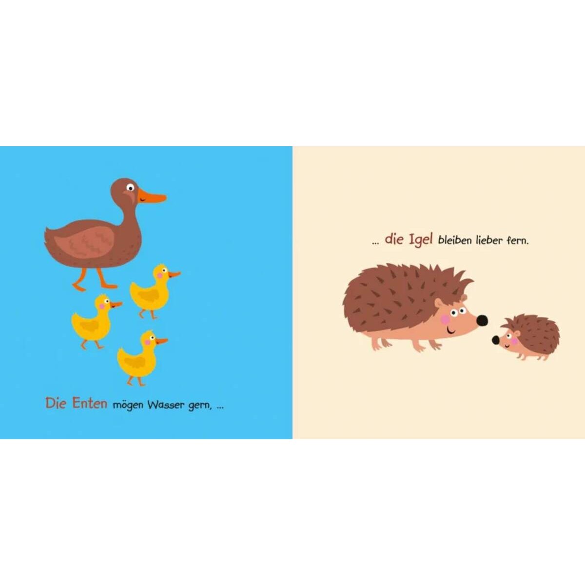 Carlsen Verlag Baby Pixi (unkaputtbar) 120: Mein Baby-Pixi-Buggybuch: Mein erstes Tierbuch