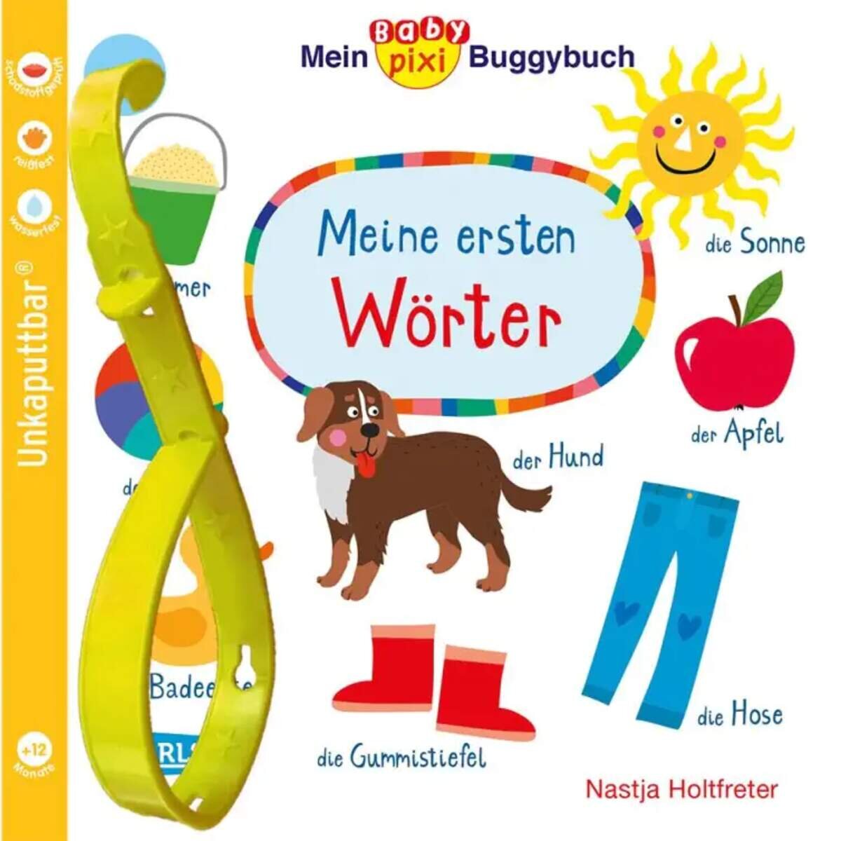 Carlsen Verlag Baby Pixi (unkaputtbar) 98: Mein Baby-Pixi-Buggybuch: Meine ersten Wörter