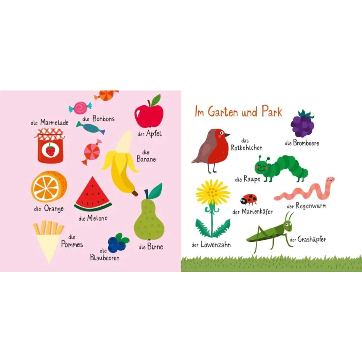 Carlsen Verlag Baby Pixi (unkaputtbar) 98: Mein Baby-Pixi-Buggybuch: Meine ersten Wörter