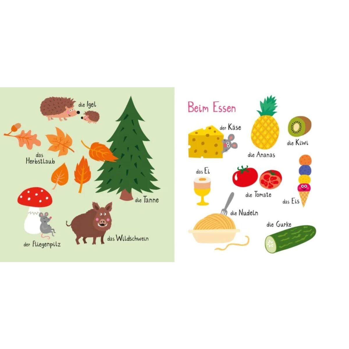 Carlsen Verlag Baby Pixi (unkaputtbar) 98: Mein Baby-Pixi-Buggybuch: Meine ersten Wörter