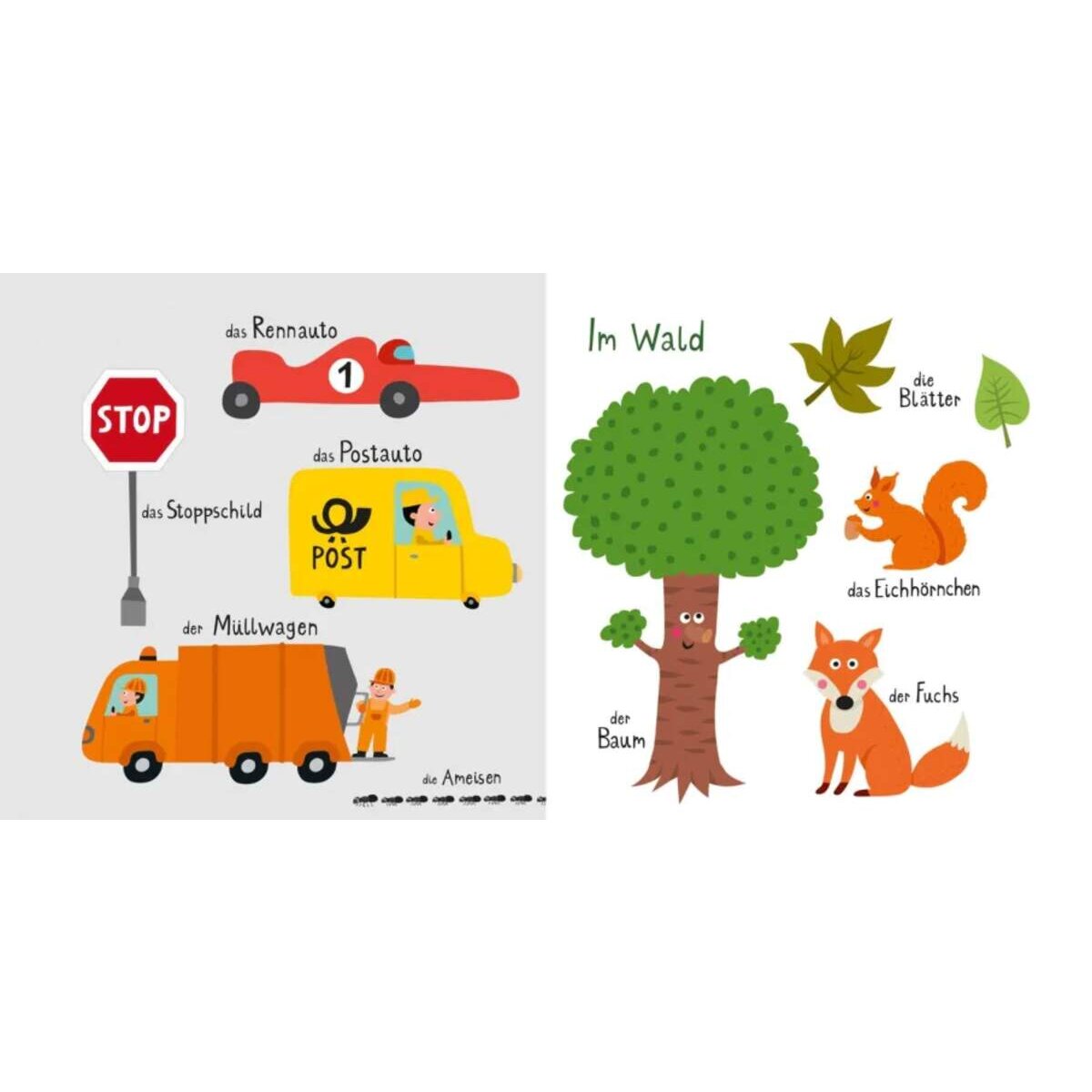 Carlsen Verlag Baby Pixi (unkaputtbar) 98: Mein Baby-Pixi-Buggybuch: Meine ersten Wörter