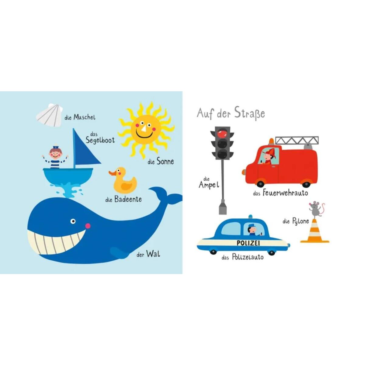 Carlsen Verlag Baby Pixi (unkaputtbar) 98: Mein Baby-Pixi-Buggybuch: Meine ersten Wörter