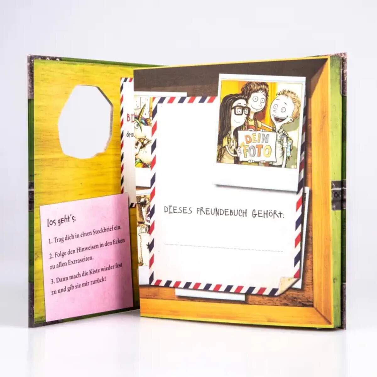 Carlsen Verlag Bitte nicht öffnen: Nur meine Freunde (Freundebuch)