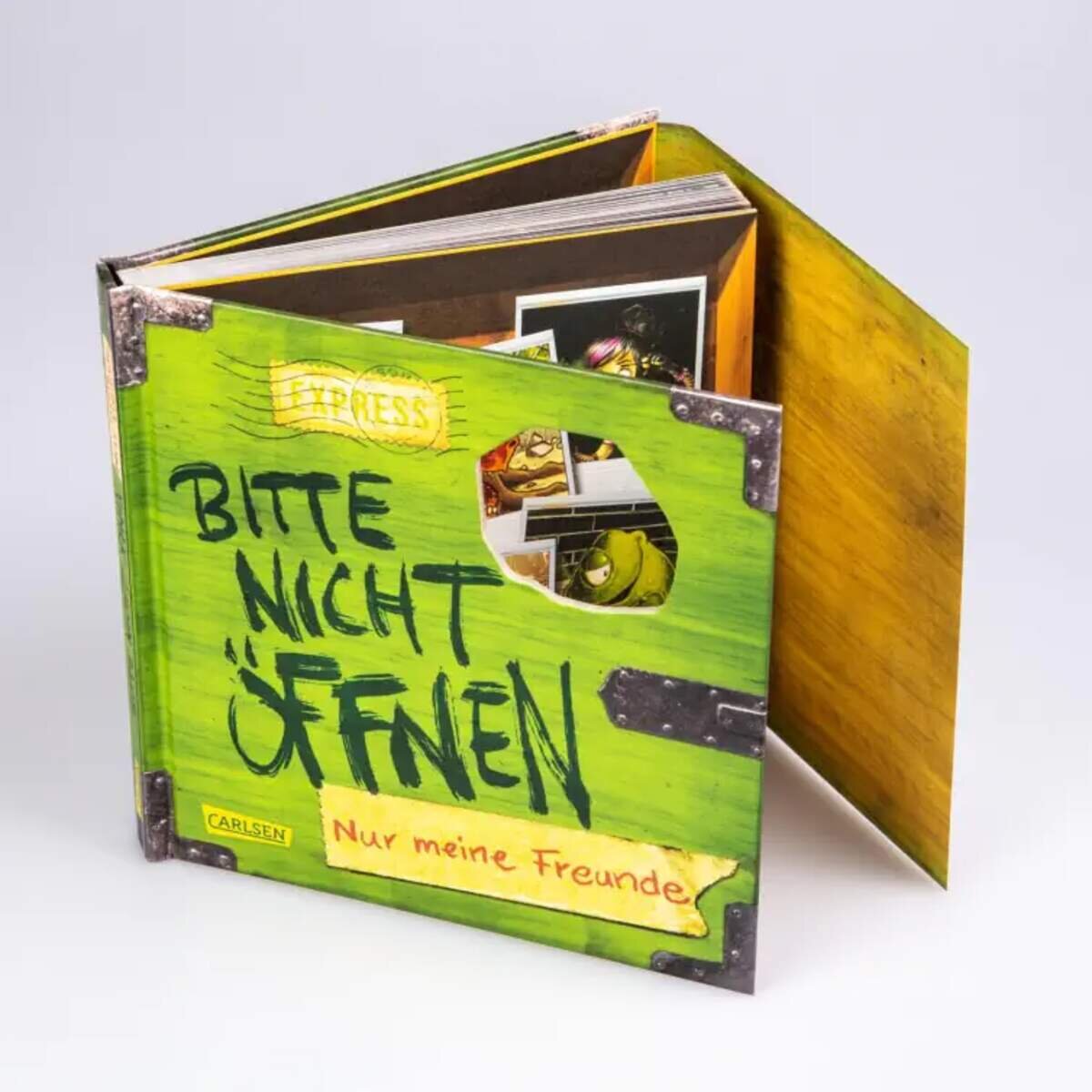 Carlsen Verlag Bitte nicht öffnen: Nur meine Freunde (Freundebuch)