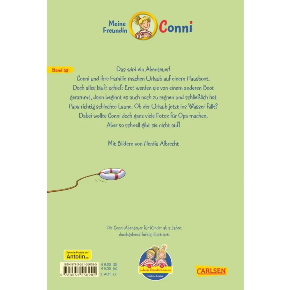Carlsen Verlag Conni Erzählbände 39: Conni und das Hausboot-Abenteuer