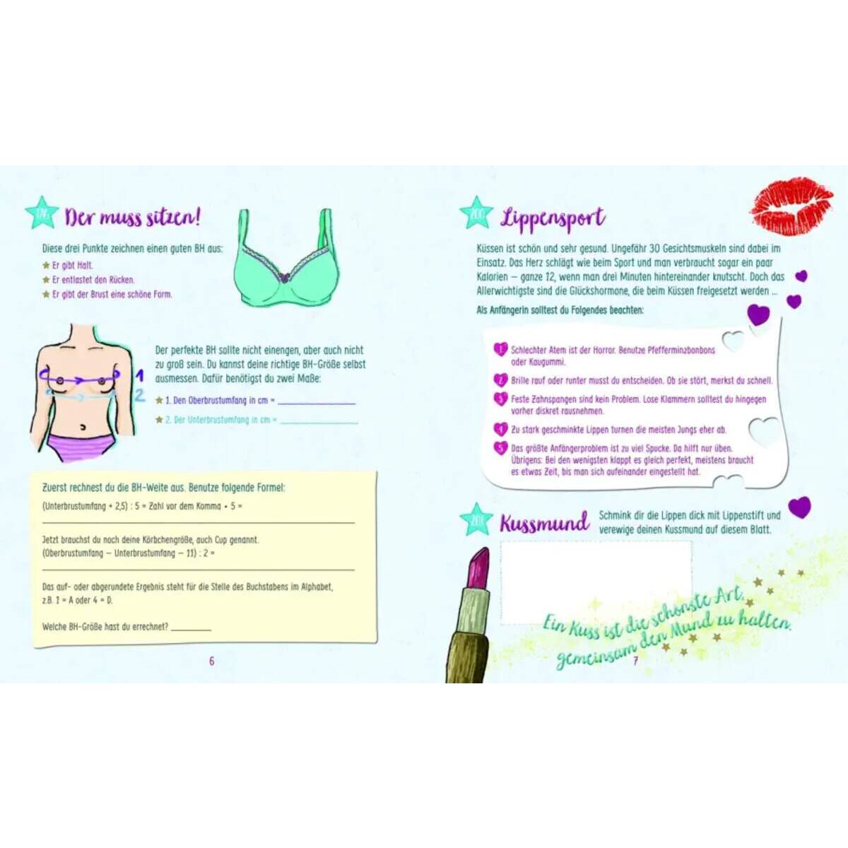 Carlsen Verlag Dein Mädchenbuch: Lovebook von Nikki Busch, Christiane Hahn