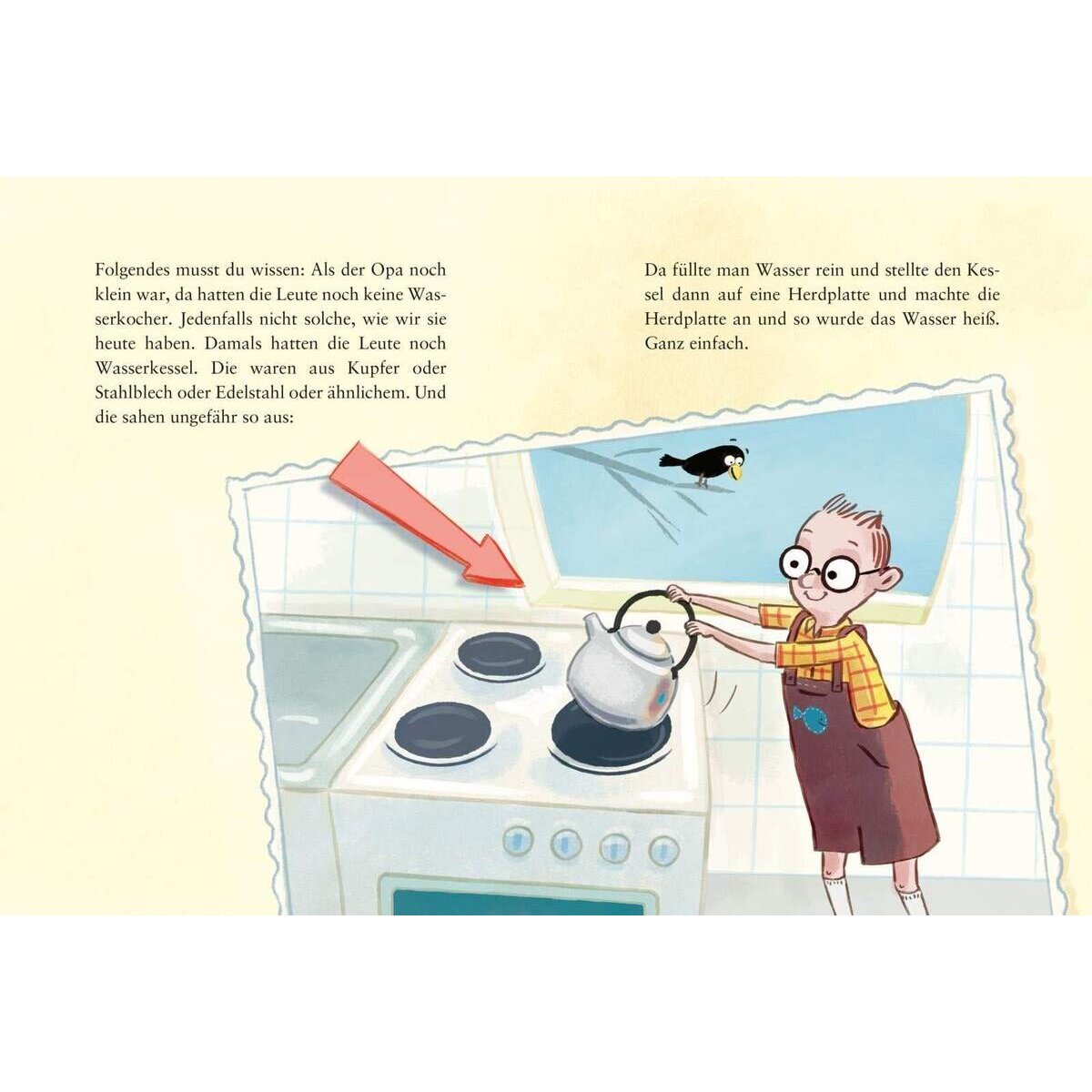 Carlsen Verlag Der Tag an dem der Opa den Wasserkocher auf den Herd gestellt hat