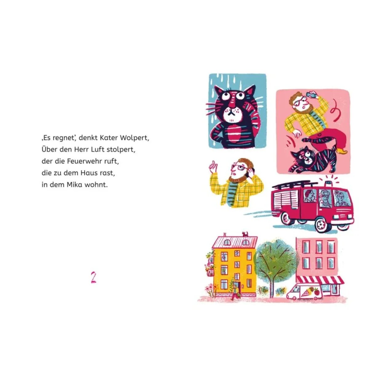 Carlsen Verlag Die Feuerwehr kommt nackig her