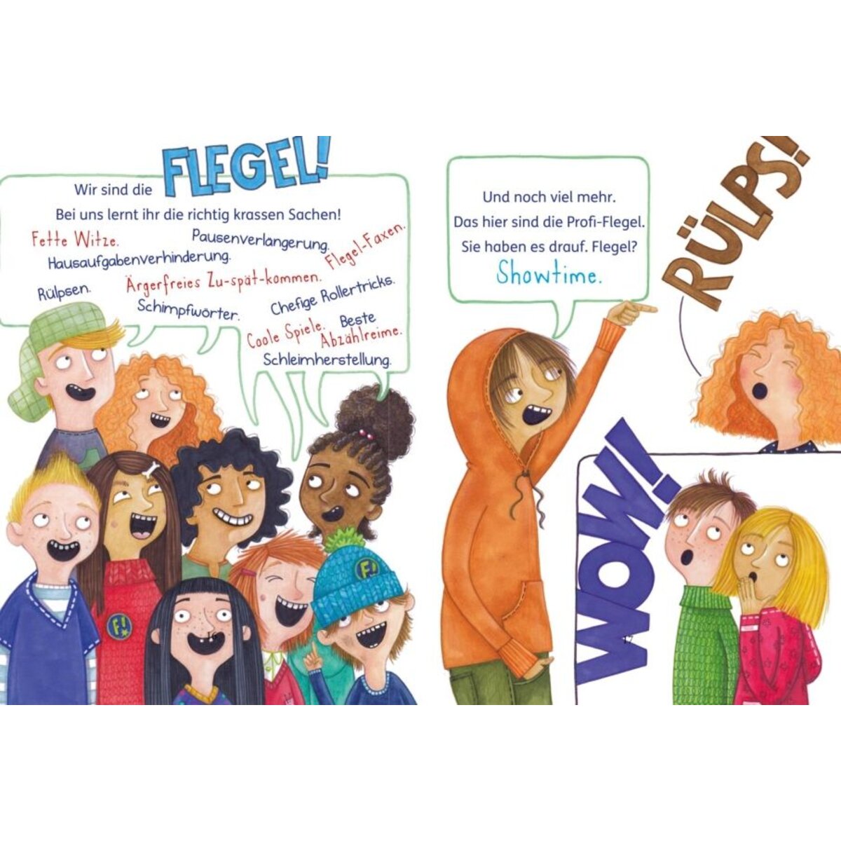 Carlsen Verlag Die Flegel-AG: Gib mir ein F!