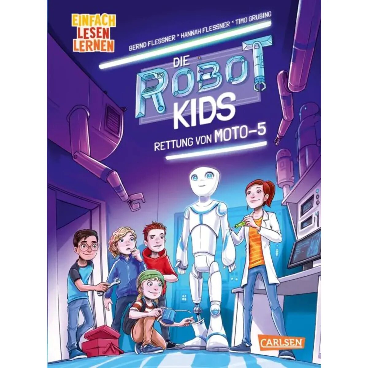 Carlsen Verlag Die Robot-Kids: Rettung von Moto-5