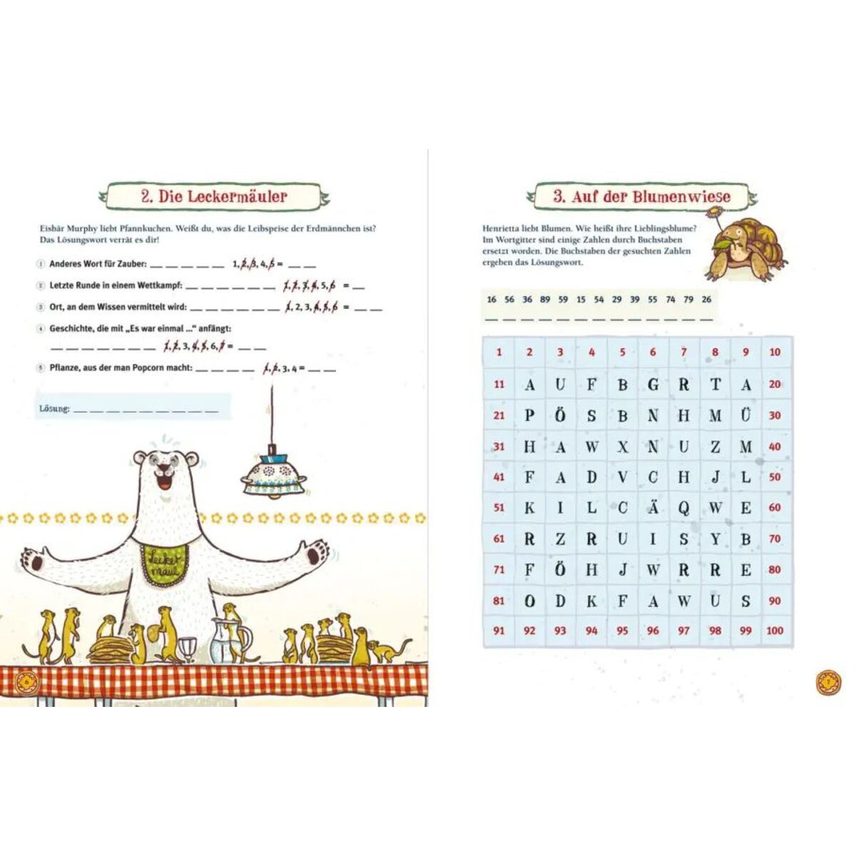 Carlsen Verlag Die Schule der magischen Tiere: Endlich Pause! Rätselbuch Band 2