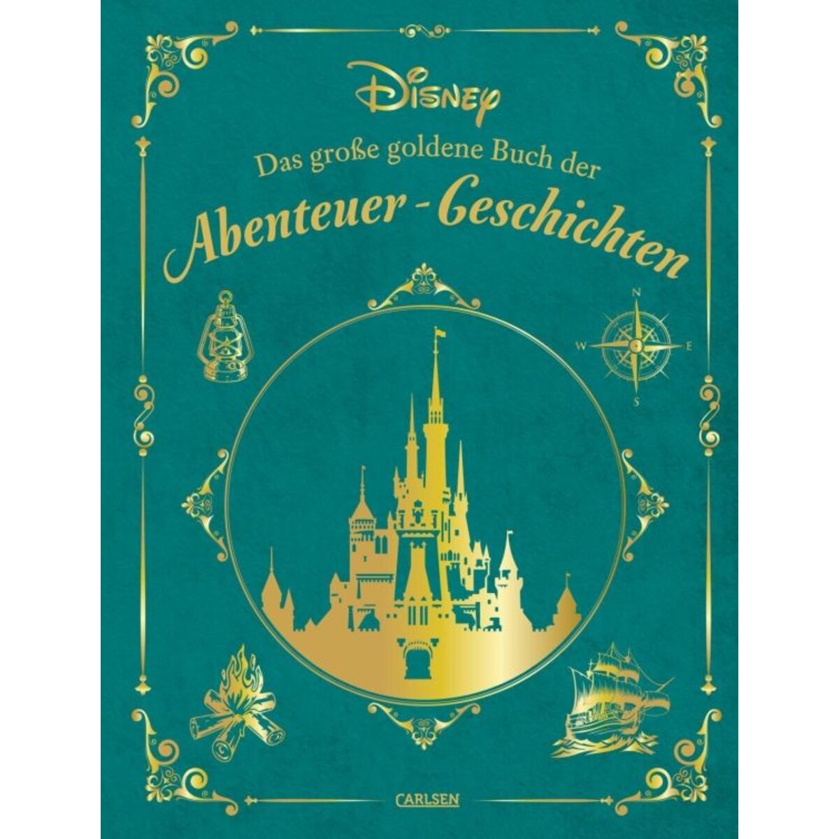 Carlsen Verlag Disney: Das große goldene Buch der Abenteuer-Geschichten