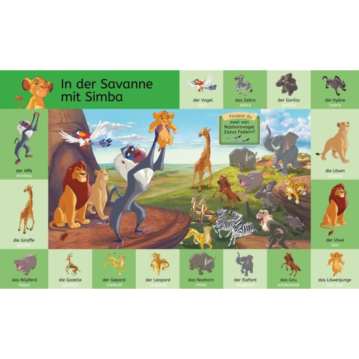 Carlsen Verlag Disney: Das große Disney-Wörterbuch