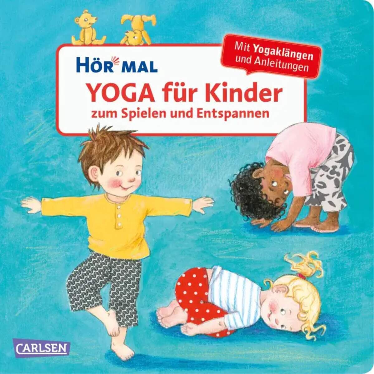 Carlsen Verlag Hör mal (Soundbuch): Yoga für Kinder zum Spielen und Entspannen