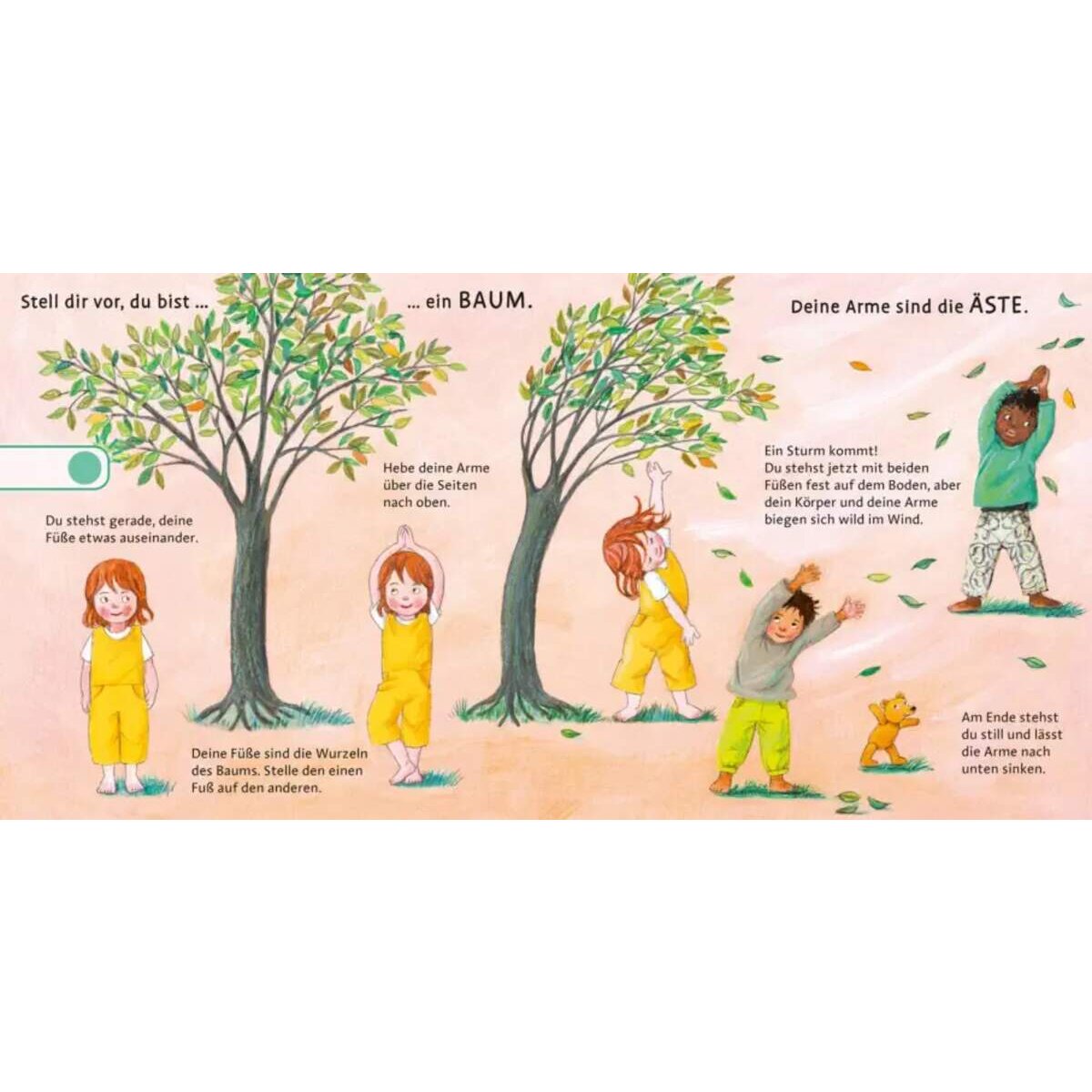 Carlsen Verlag Hör mal (Soundbuch): Yoga für Kinder zum Spielen und Entspannen