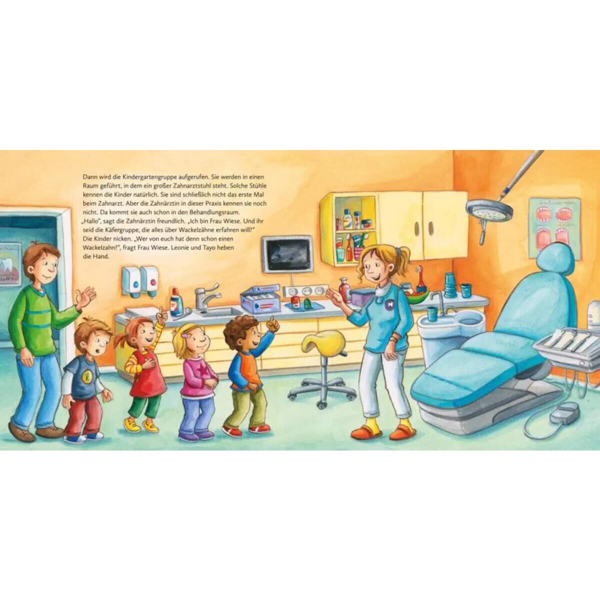 Carlsen Verlag LESEMAUS 111: Wir gehen zur Zahnärztin von Andrea Zschocher , Michaela Heitmann