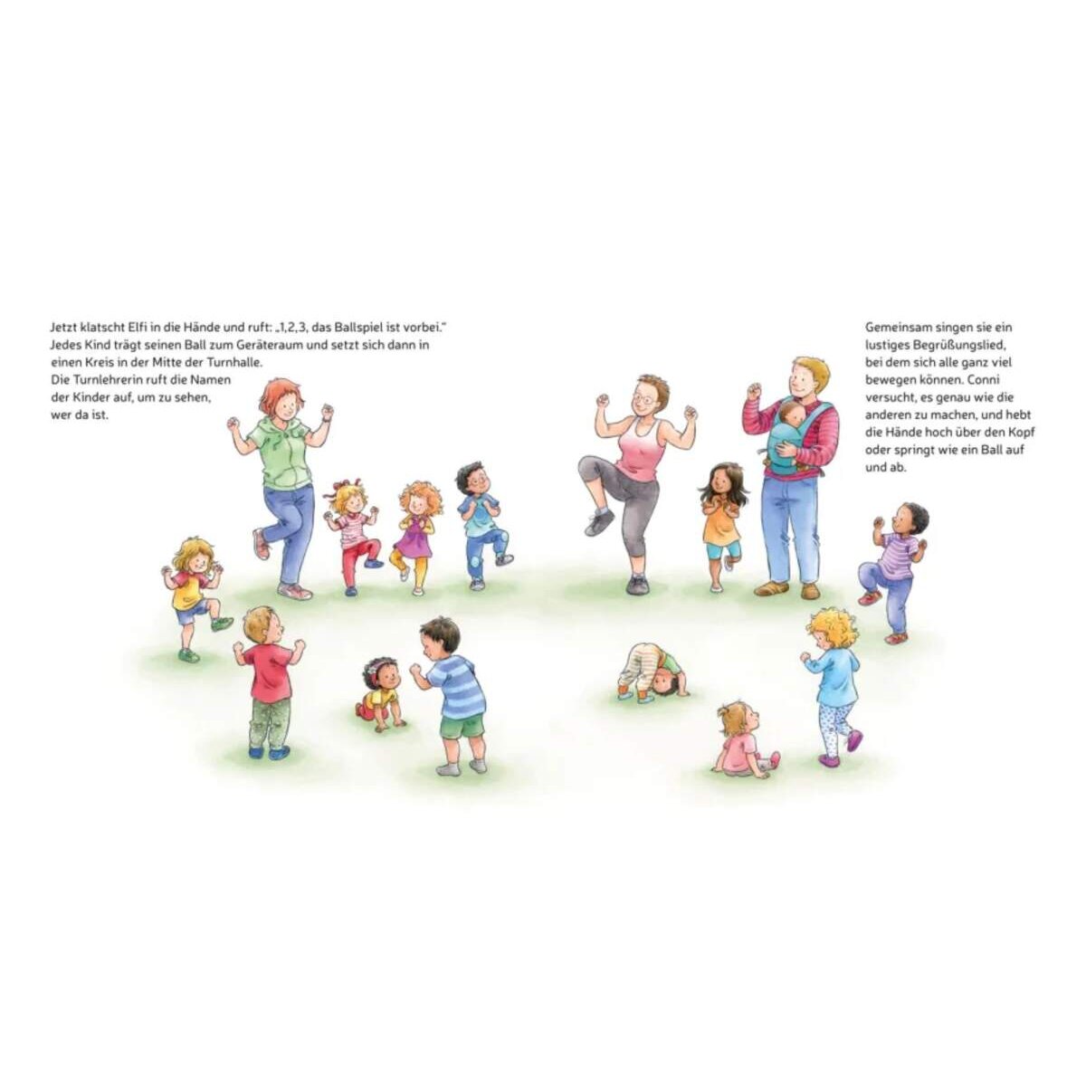 Carlsen Verlag LESEMAUS 114: Conni geht zum Kinderturnen von Liane Schneider, Janina Görrissen