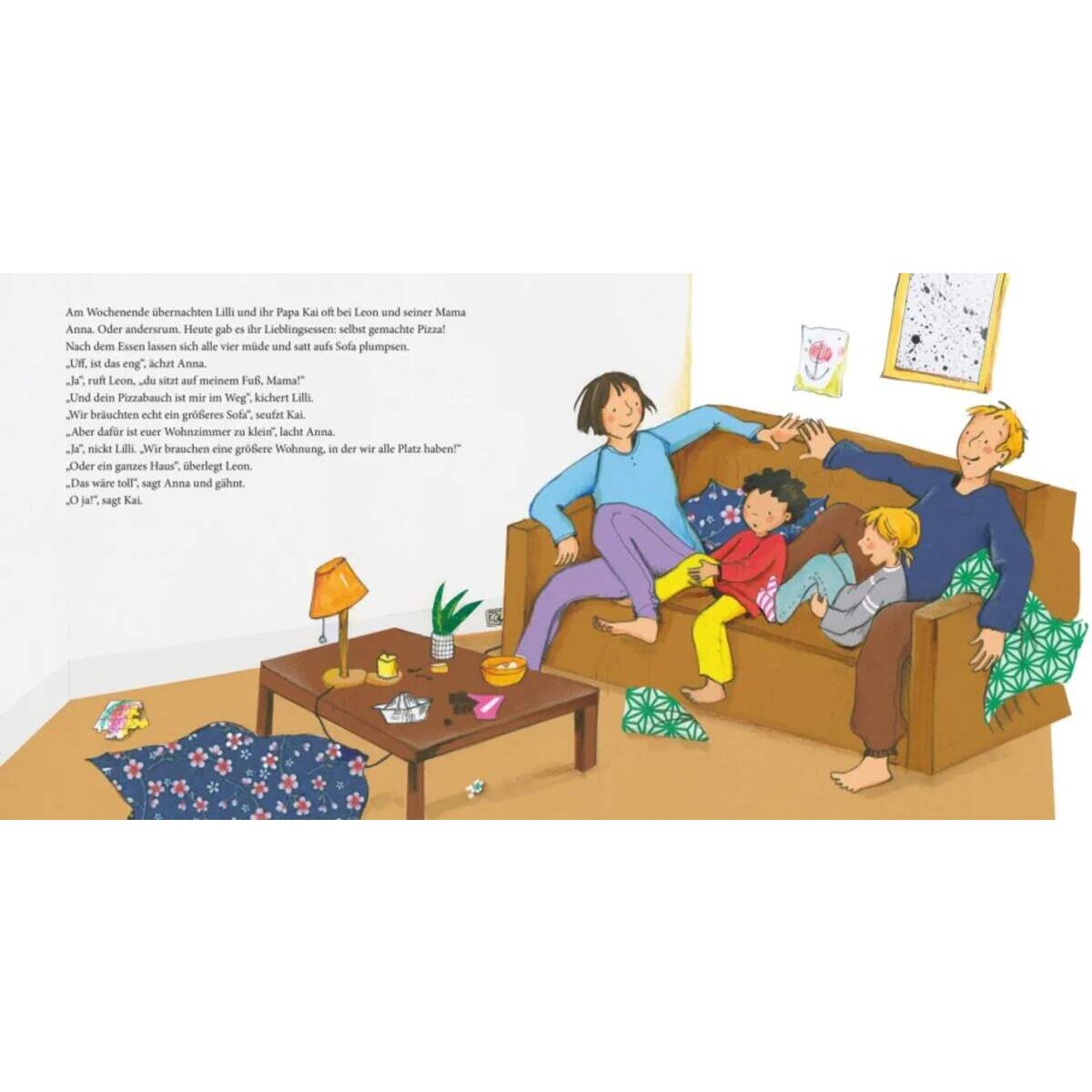 Carlsen Verlag LESEMAUS 171: Unsere kunterbunte Familie zieht um