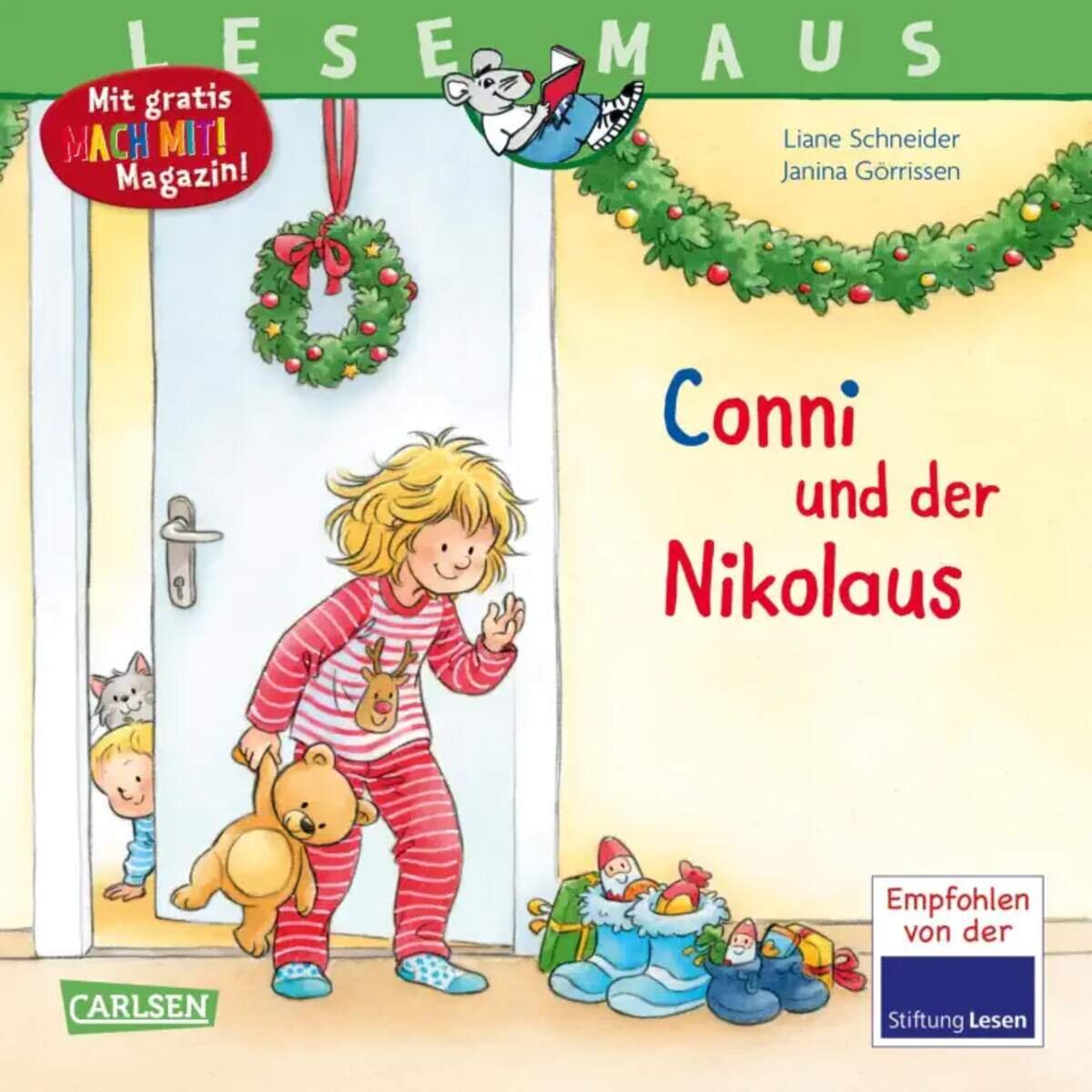Carlsen Verlag LESEMAUS 192: Conni und der Nikolaus