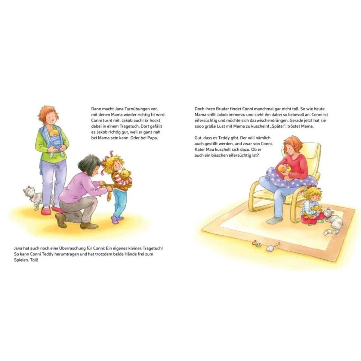 Carlsen Verlag LESEMAUS 23: Conni und ihr kleiner Bruder