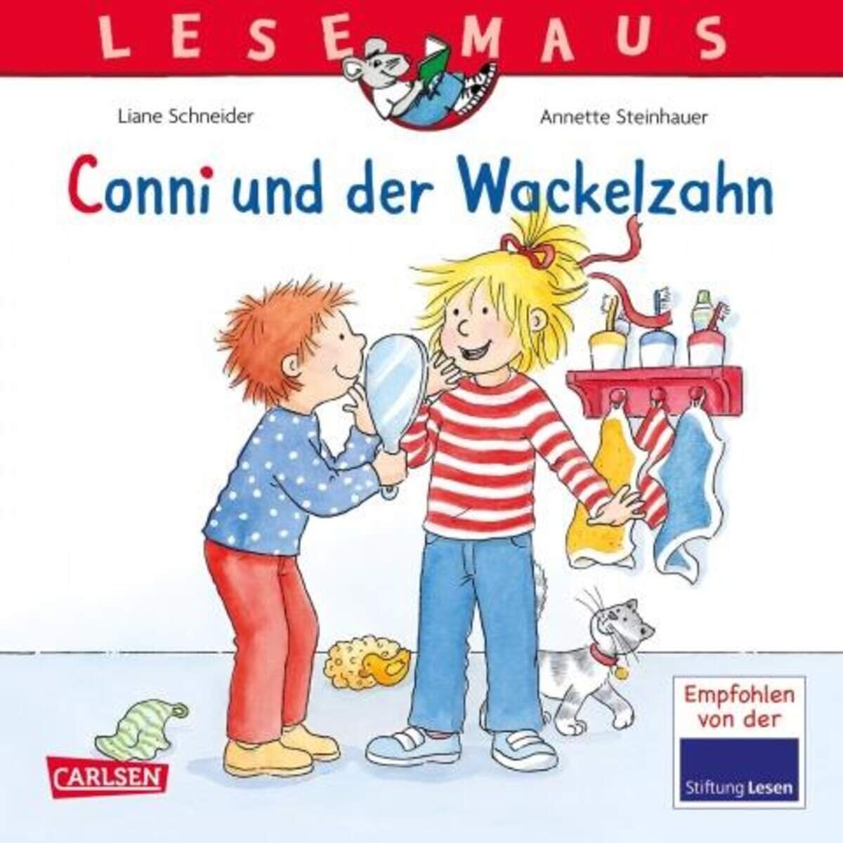 Carlsen Verlag Lesemaus 44 Conni und der Wackelzahn