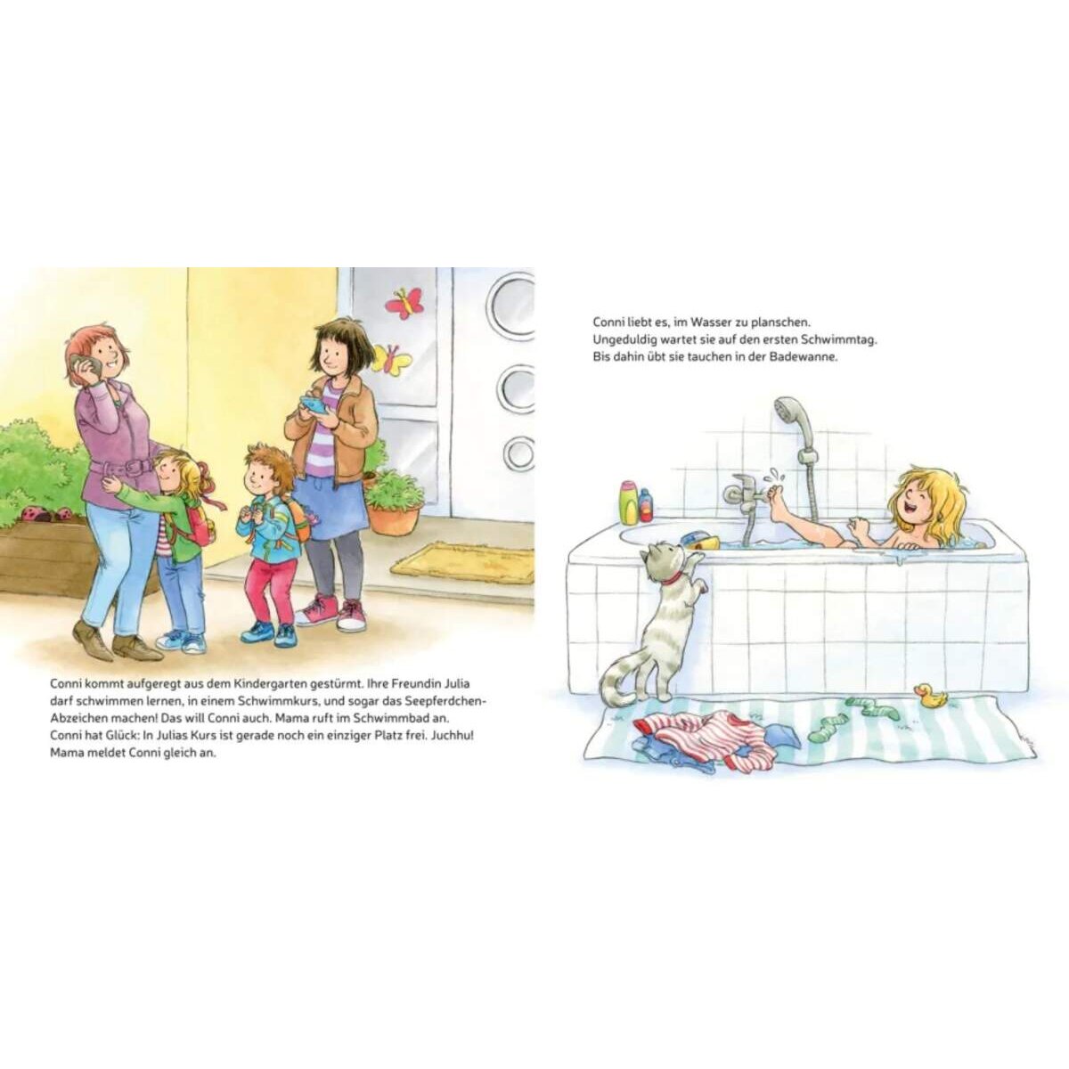 Carlsen Verlag LESEMAUS 6: Conni macht das Seepferdchen
