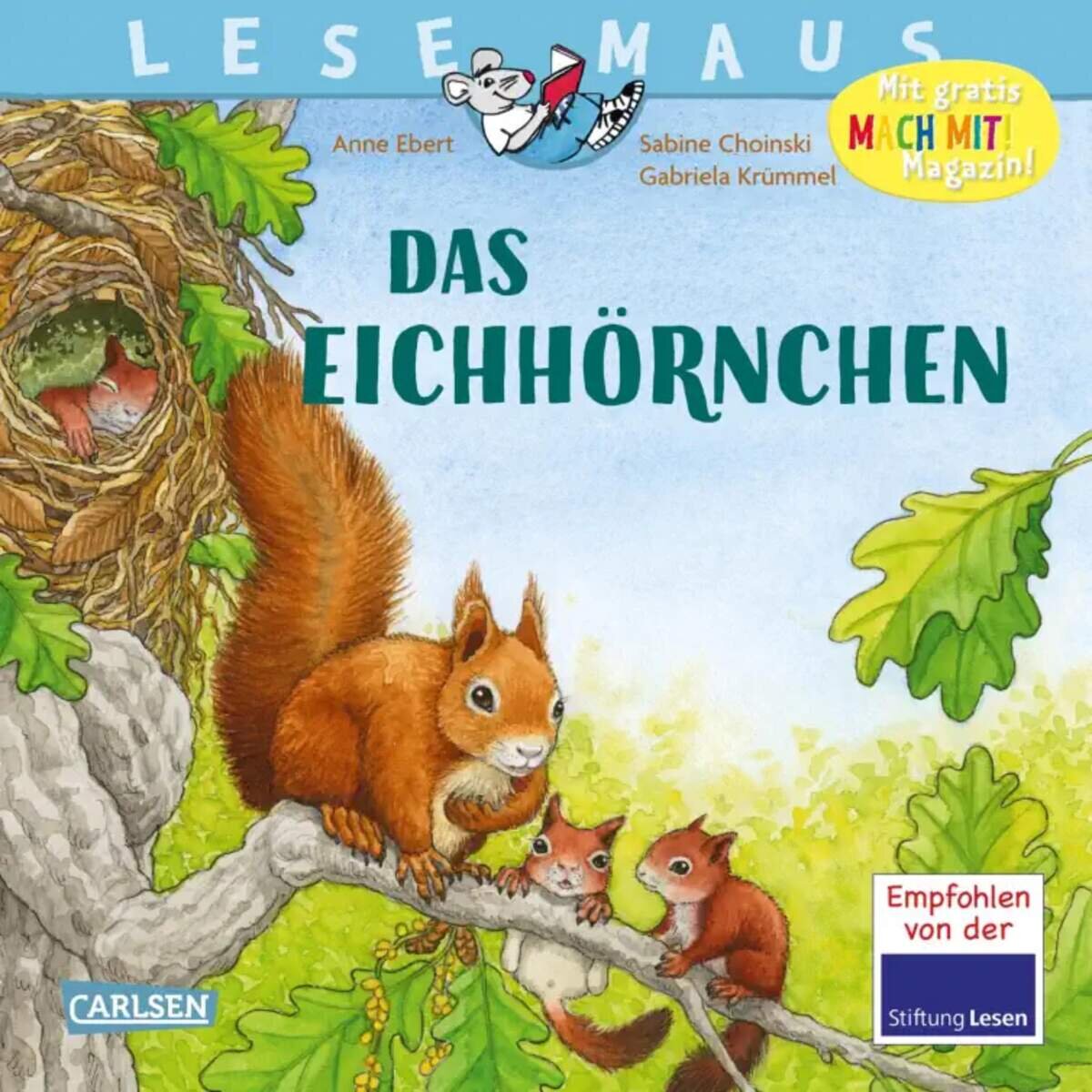 Carlsen Verlag LESEMAUS 8: Das Eichhörnchen