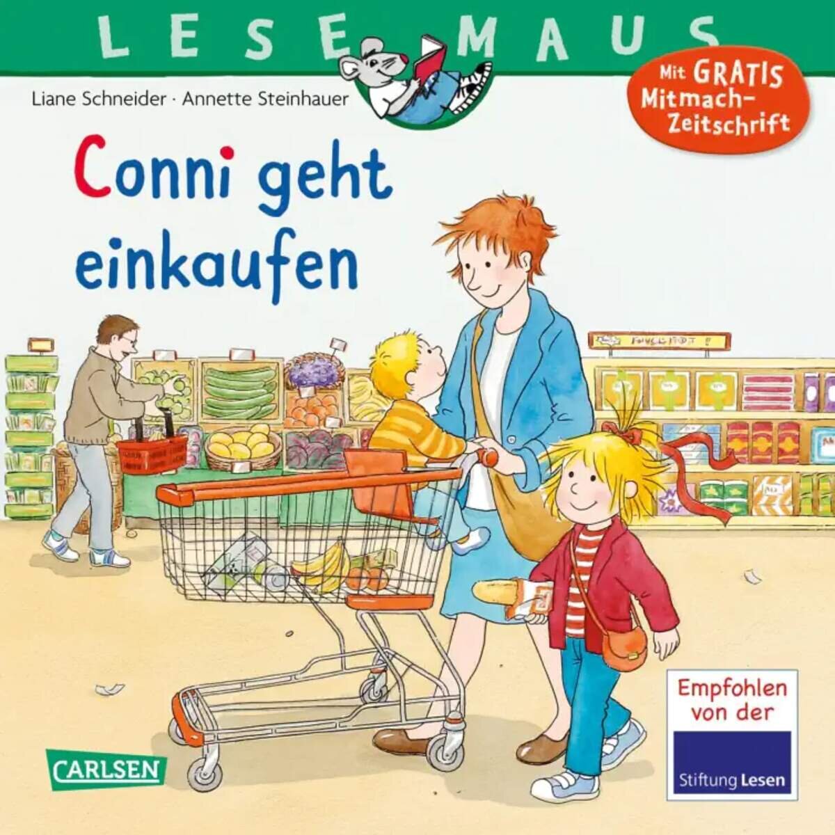 Carlsen Verlag LESEMAUS 82: Conni geht einkaufen