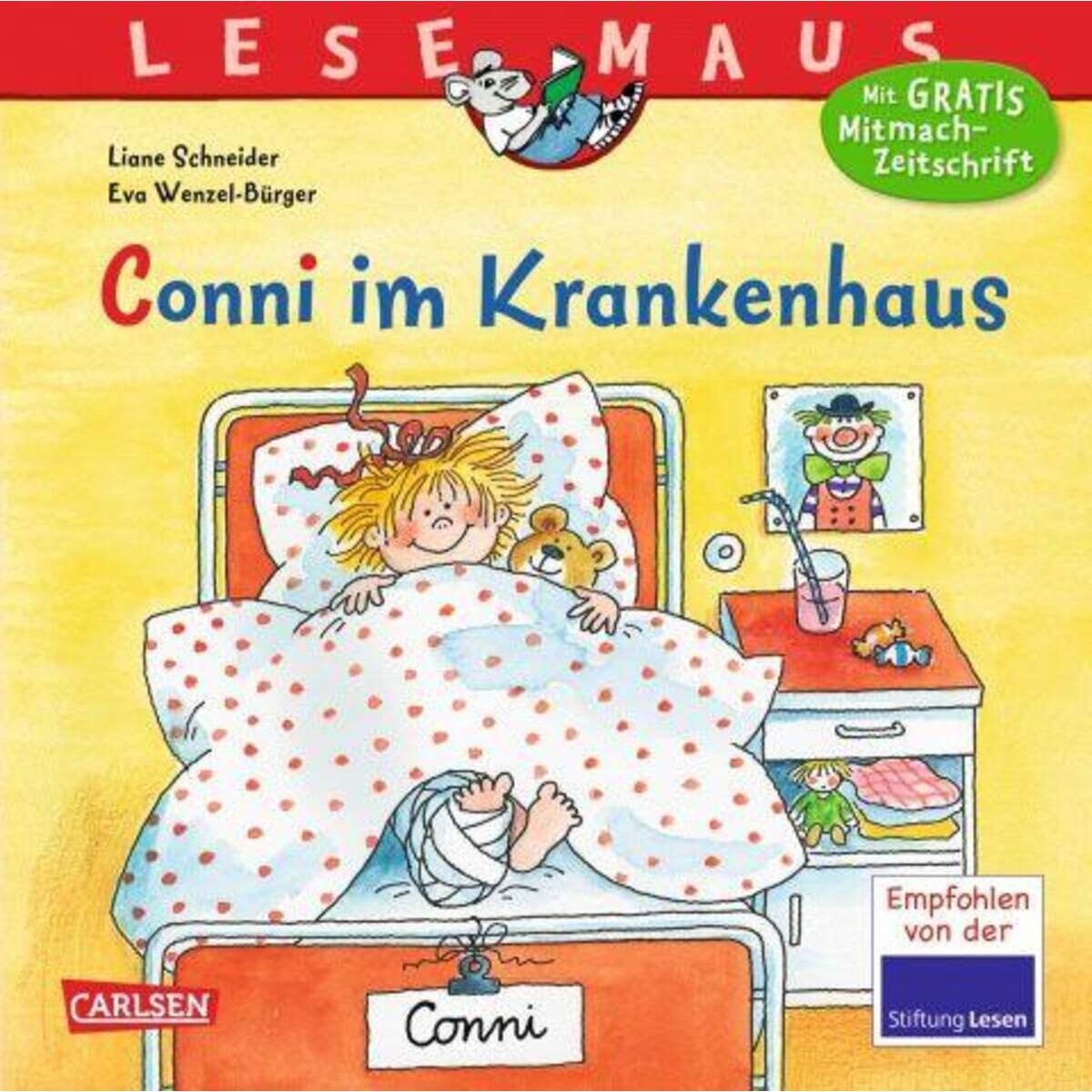 Carlsen Verlag Lesemaus Conni im Krankenhaus