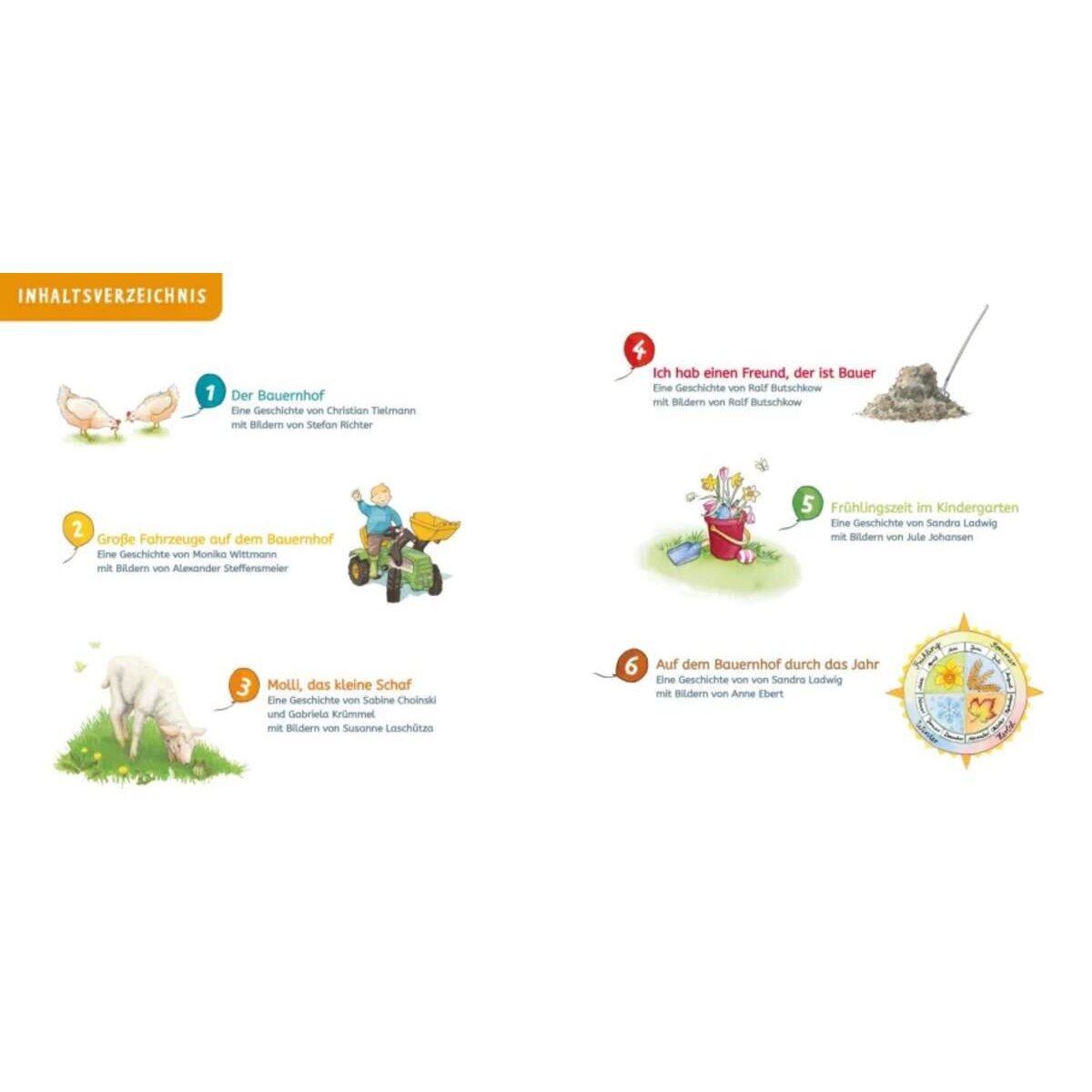 Carlsen Verlag LESEMAUS Sonderbände: Die schönsten Bauernhof-Geschichten