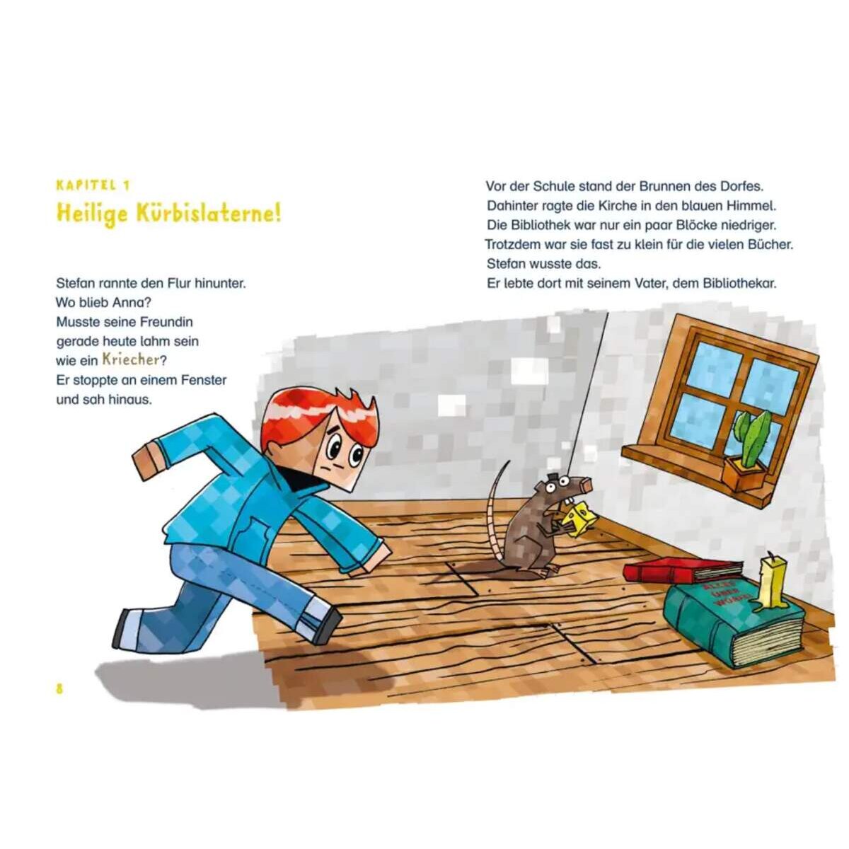 Carlsen Verlag Lesenlernen mit Spaß – Minecraft 1: Zombies – bis der Arzt kommt!