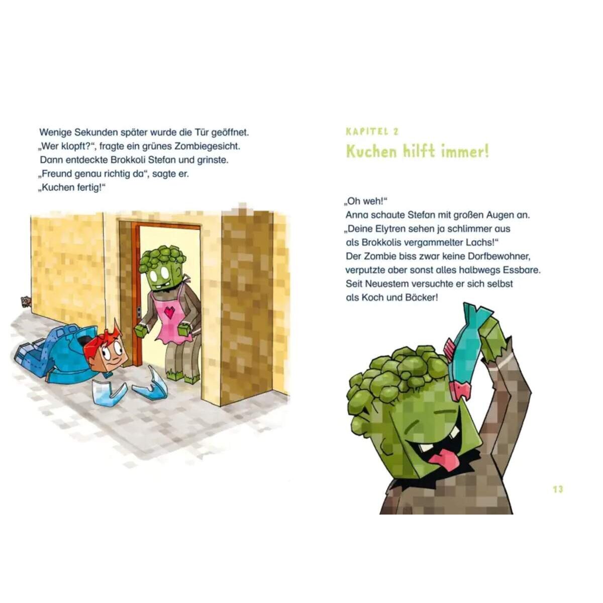 Carlsen Verlag Lesenlernen mit Spaß – Minecraft 4: Ungeheuer – bis zum Untergang!