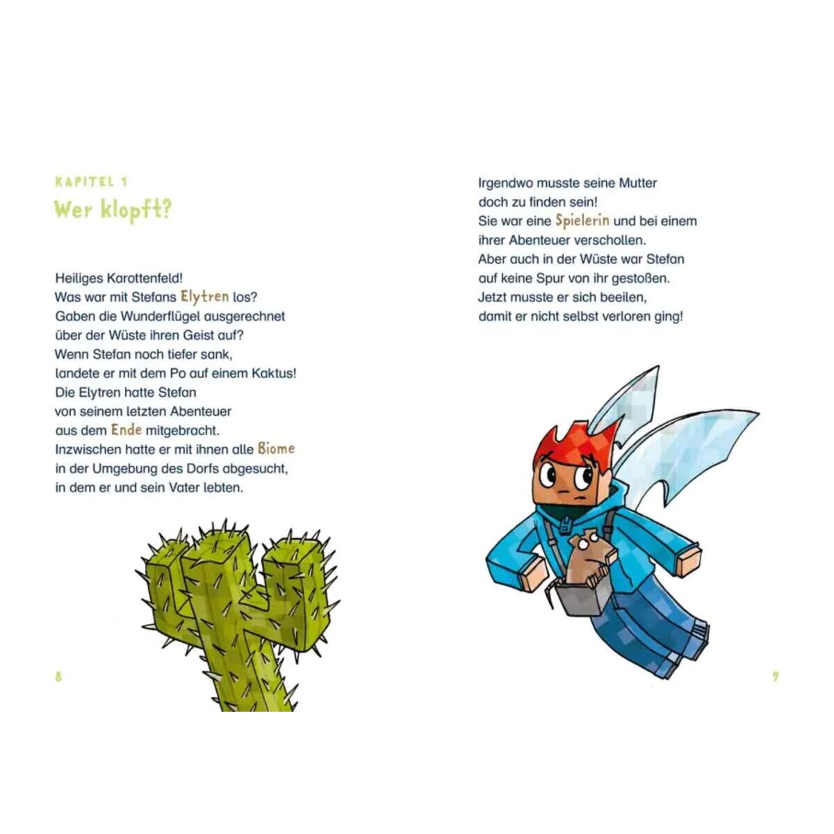 Carlsen Verlag Lesenlernen mit Spaß – Minecraft 4: Ungeheuer – bis zum Untergang!