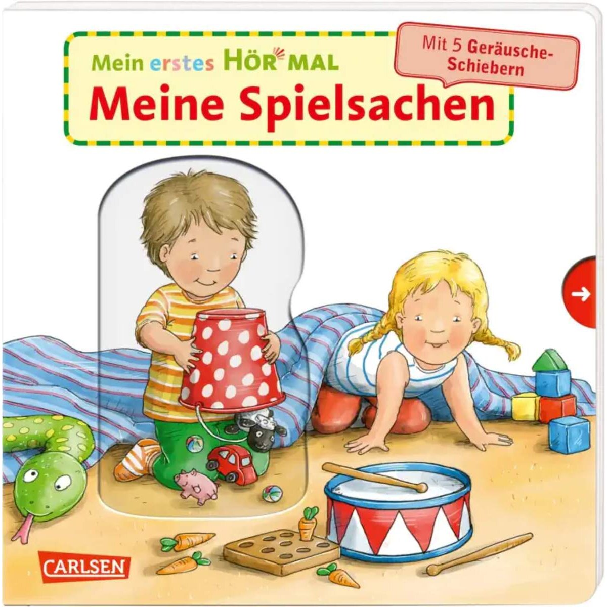 Carlsen Verlag Mein erstes Hör mal (Soundbuch ab 1 Jahr): Meine Spielsachen