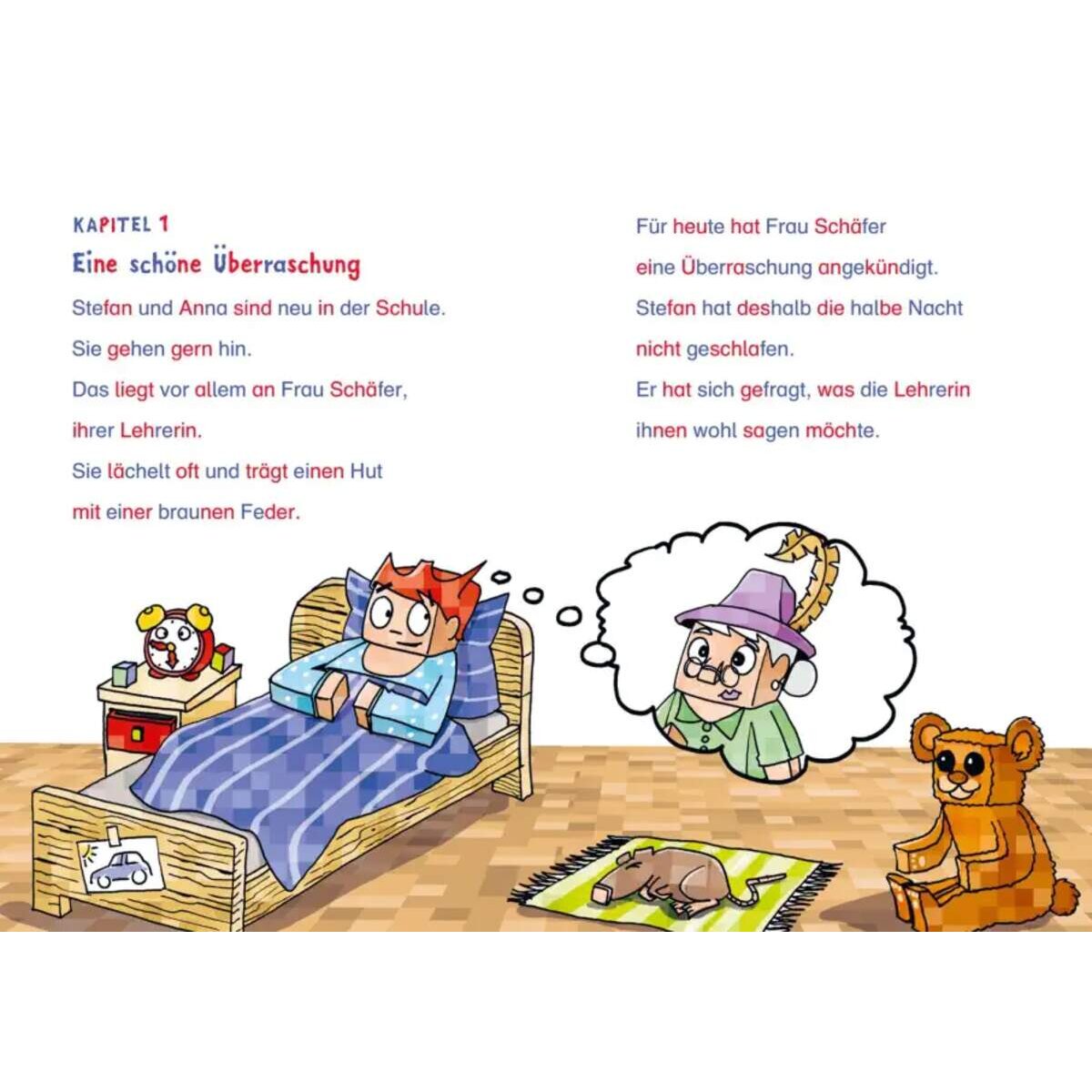 Carlsen Verlag Minecraft Silben-Geschichte: Abenteuer – bis die Schule wackelt!