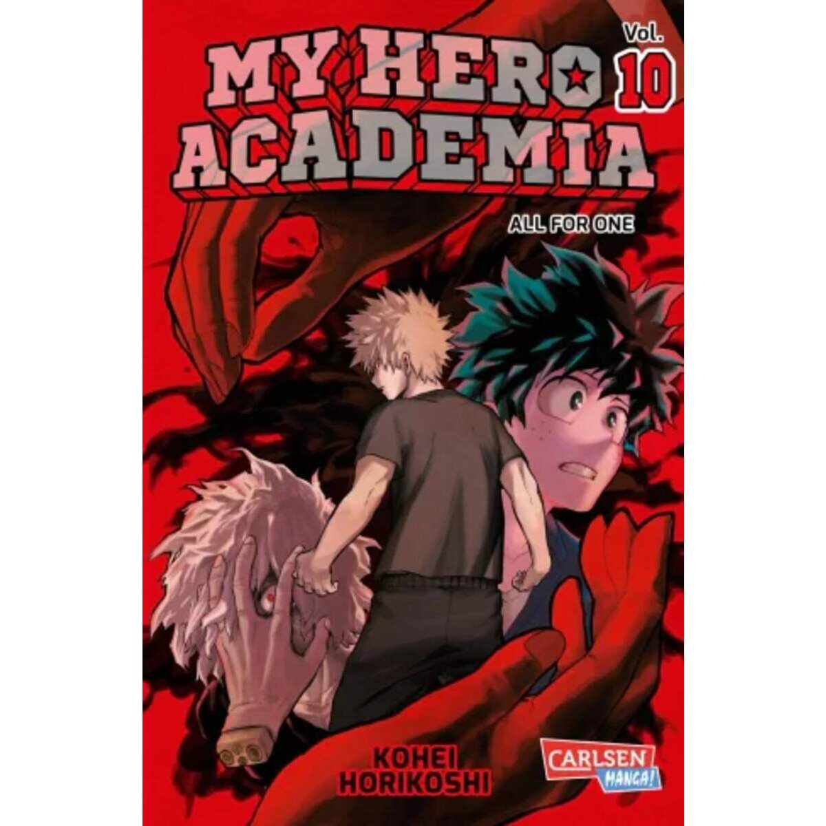 Carlsen Verlag My Hero Academia 10 von Kohei Horikoshi