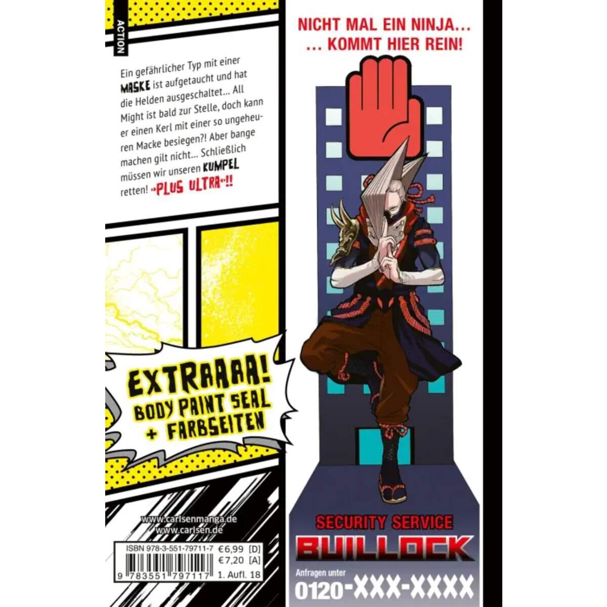 Carlsen Verlag My Hero Academia 11 von Kohei Horikoshi