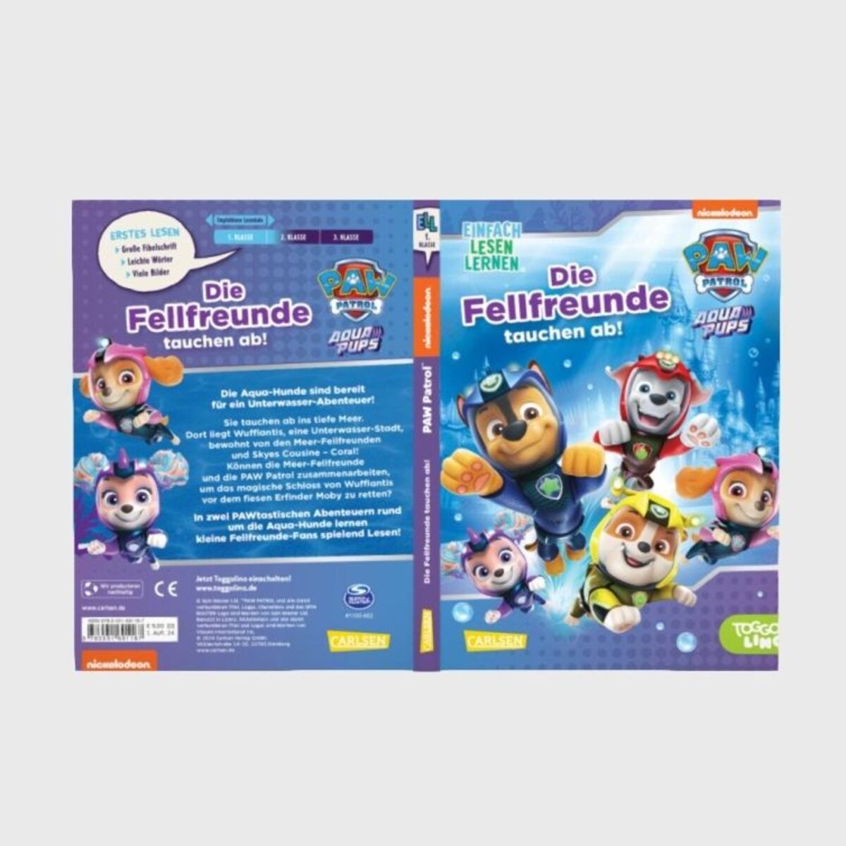 Carlsen Verlag PAW Patrol Aqua Pups: Die Fellfreunde tauchen ab!