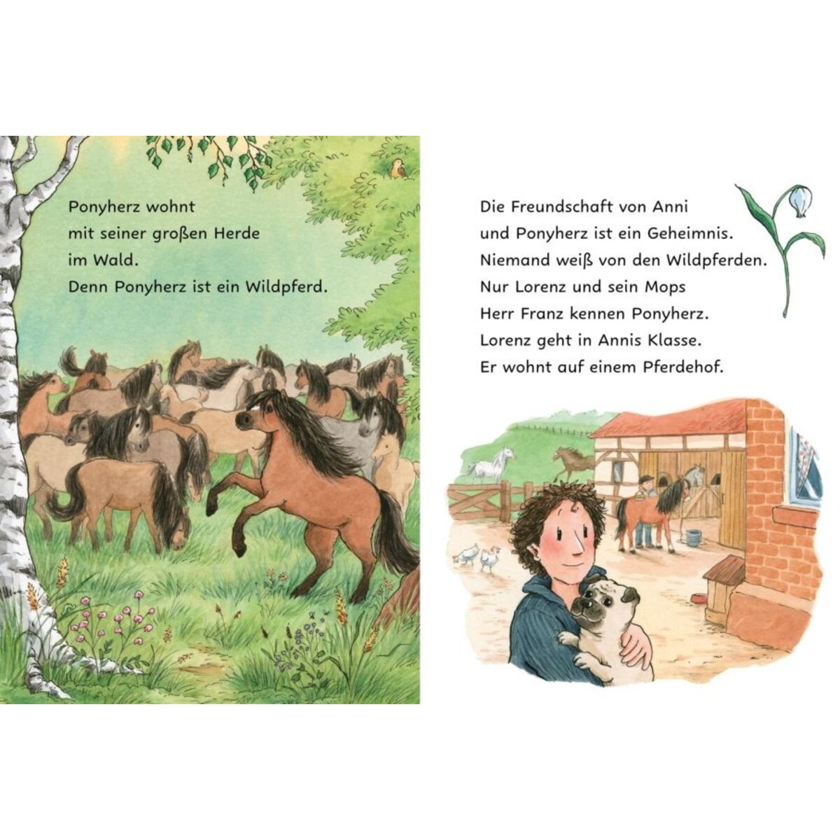 Carlsen Verlag Ponyherz und Herr Franz: Ein Mops zieht aus