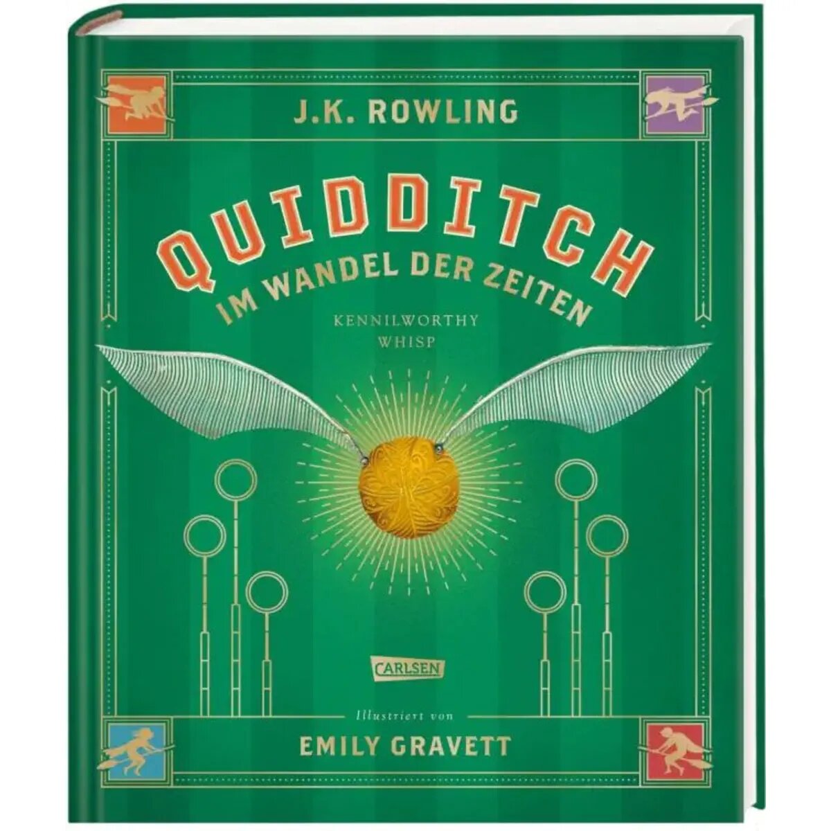 Carlsen Verlag Quidditch im Wandel der Zeiten (farbig illustrierte Schmuckausgabe)