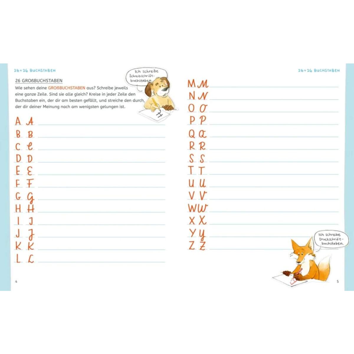 Carlsen Verlag Schreibtraining für alle Schulschriften