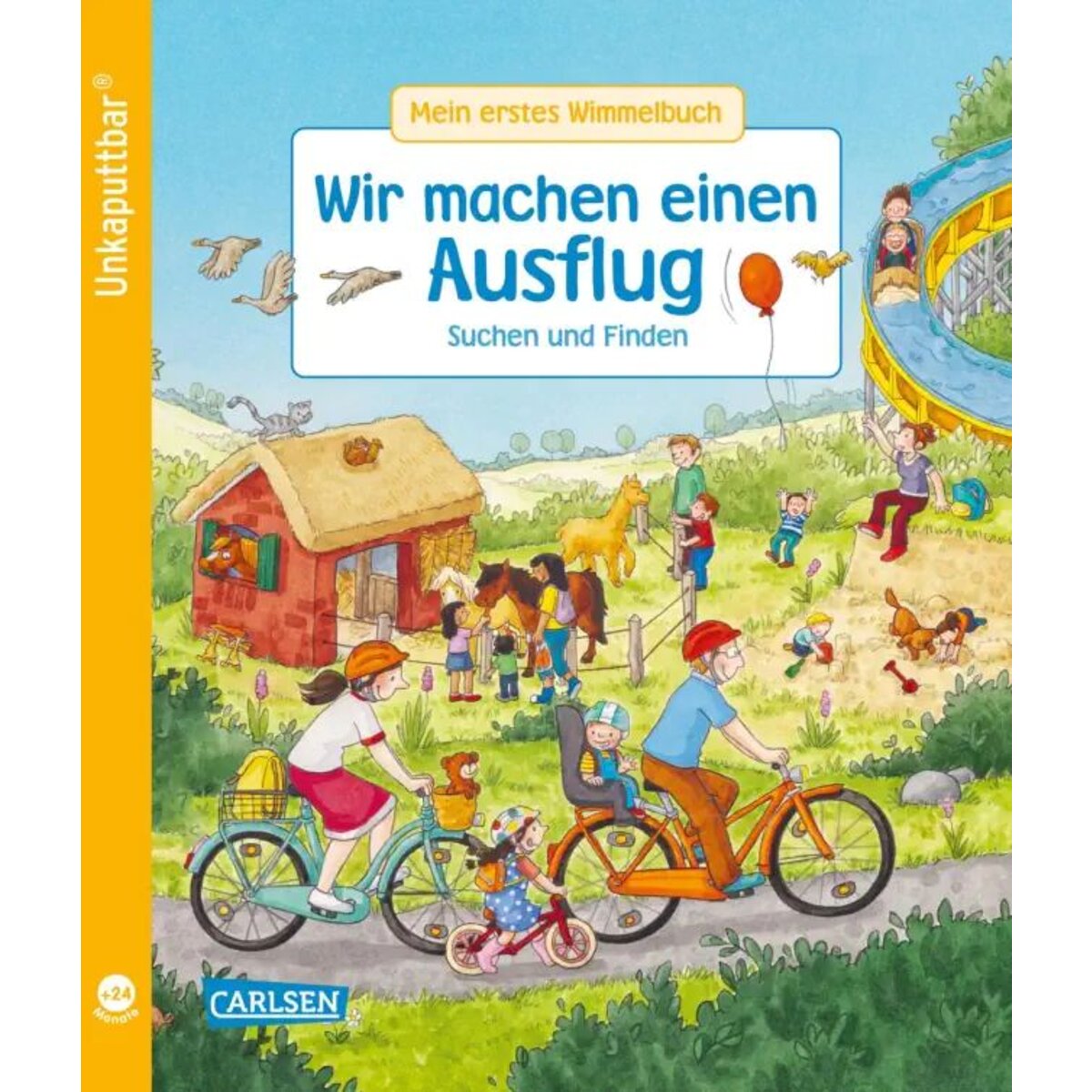 Carlsen Verlag Unkaputtbar: Mein erstes Wimmelbuch: Wir machen einen Ausflug