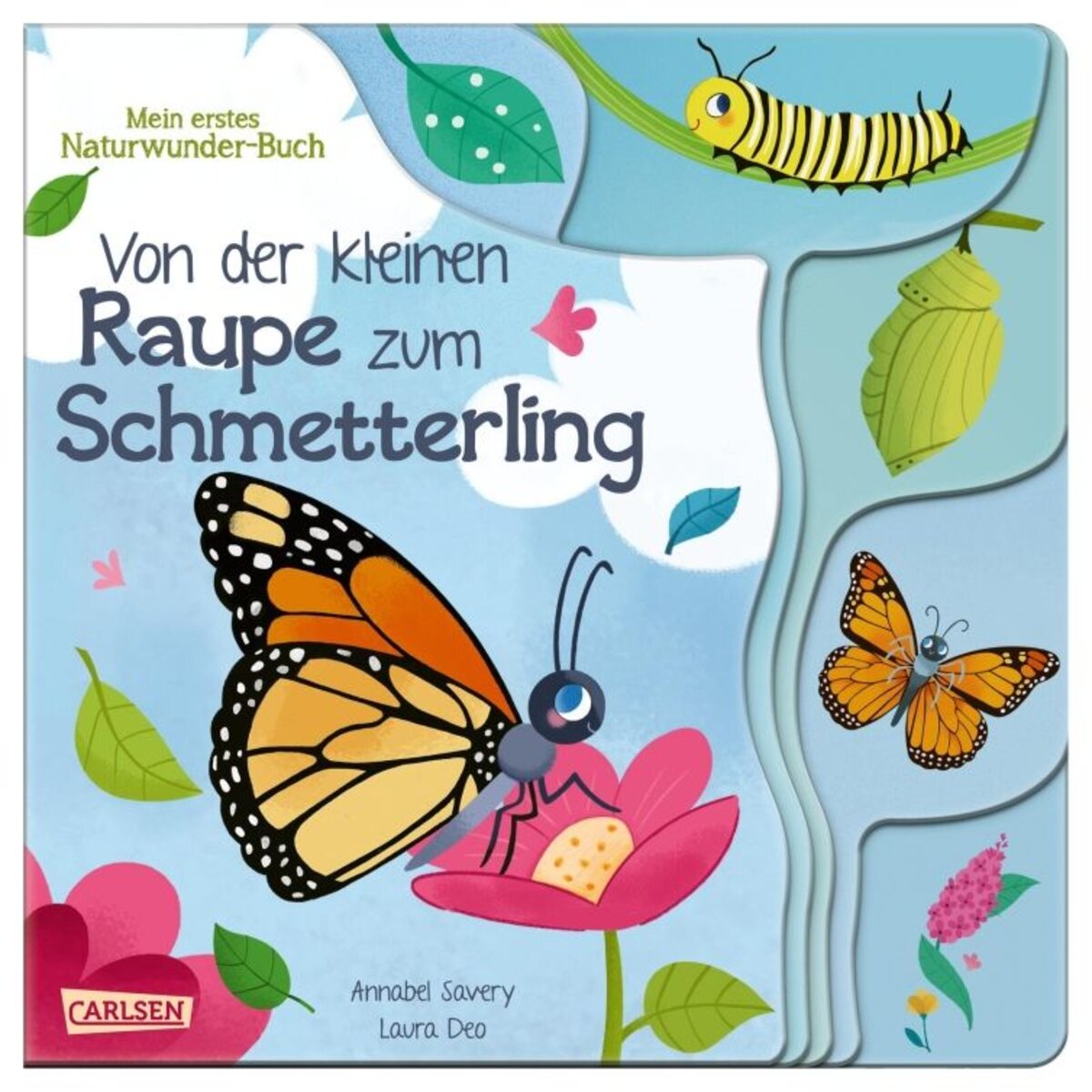 Carlsen Verlag Von Raupe zum Schmetterling