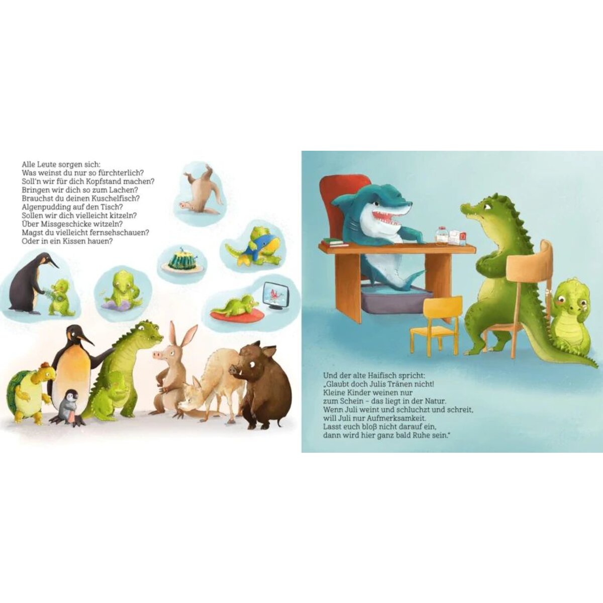 Carlsen Verlag Was weinst du denn so viel, kleines Krokodil?