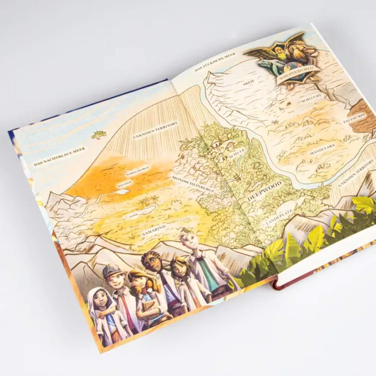 Carlsen Verlag Whisperworld 2: Flucht in die Wüste von Barbara Rose, Alina Brost