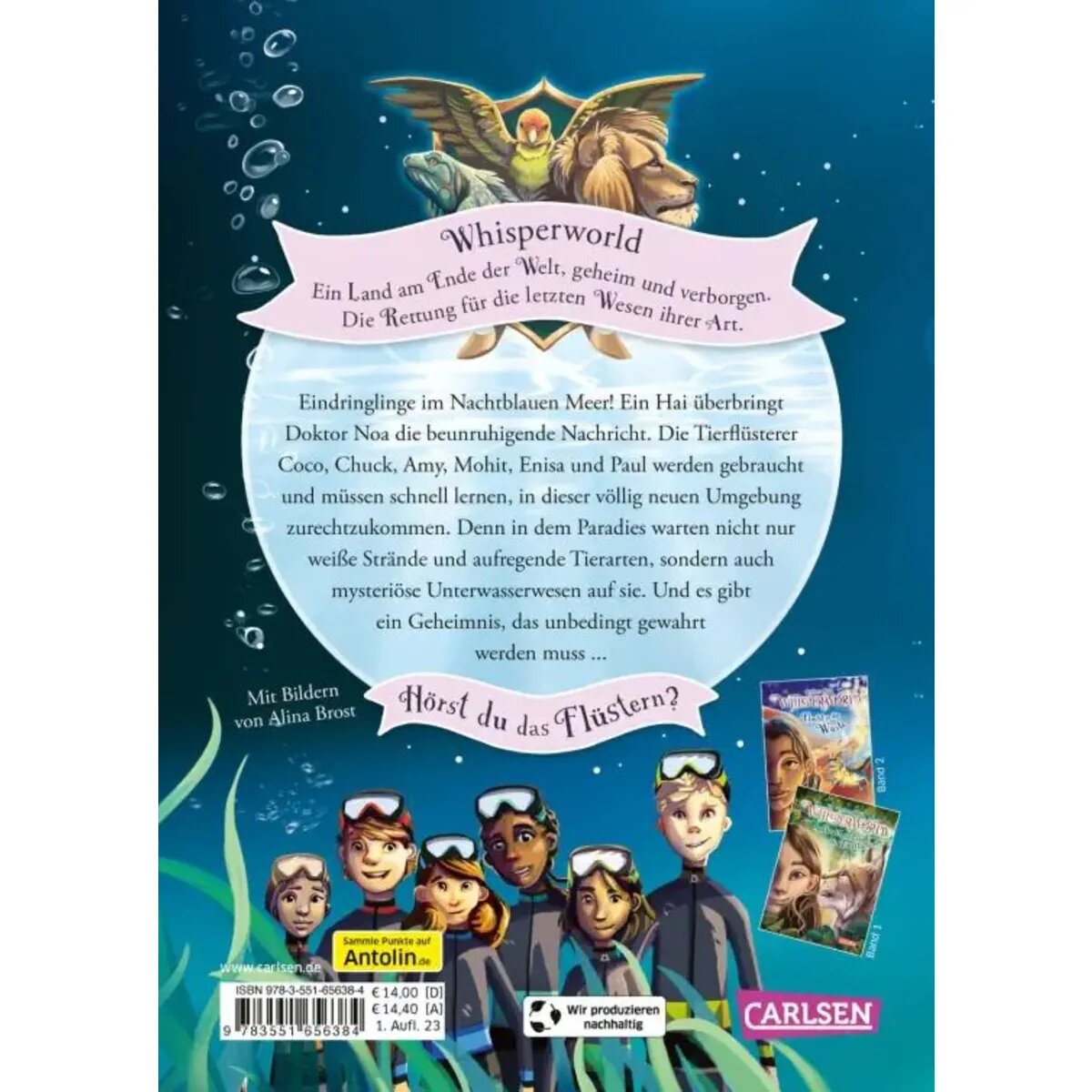 Carlsen Verlag Whisperworld 3: Geheimnis des Meeres