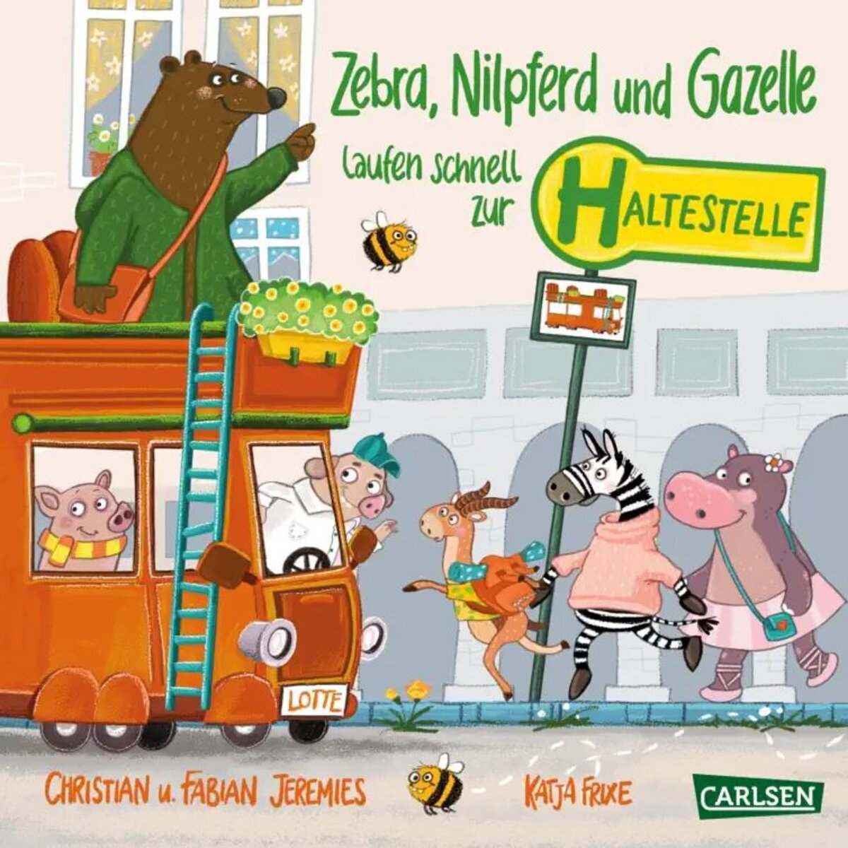 Carlsen Verlag Zebra, Nilpferd und Gazelle