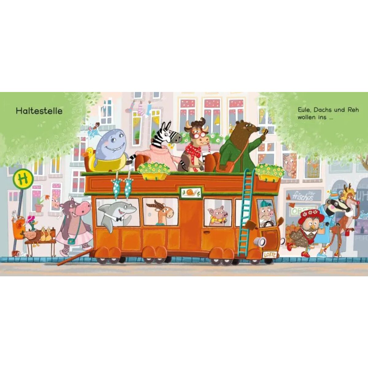 Carlsen Verlag Zebra, Nilpferd und Gazelle