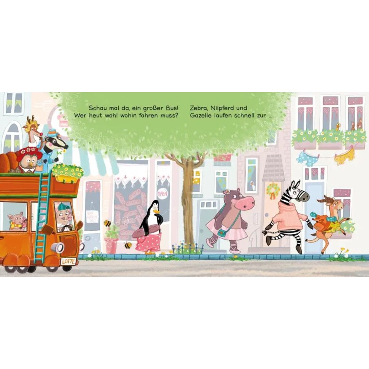 Carlsen Verlag Zebra, Nilpferd und Gazelle