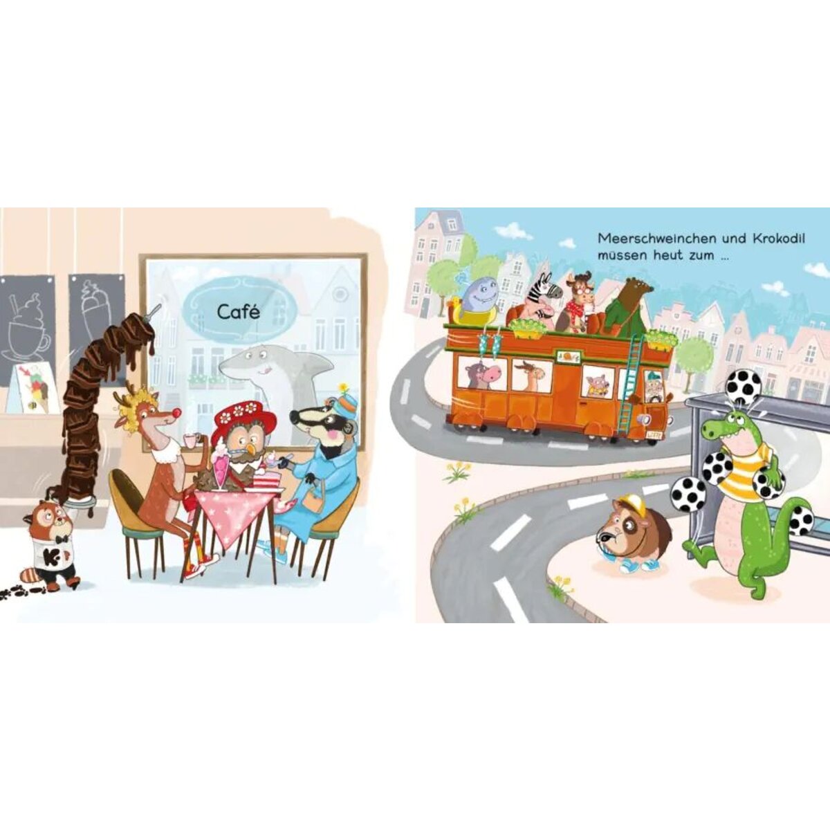 Carlsen Verlag Zebra, Nilpferd und Gazelle